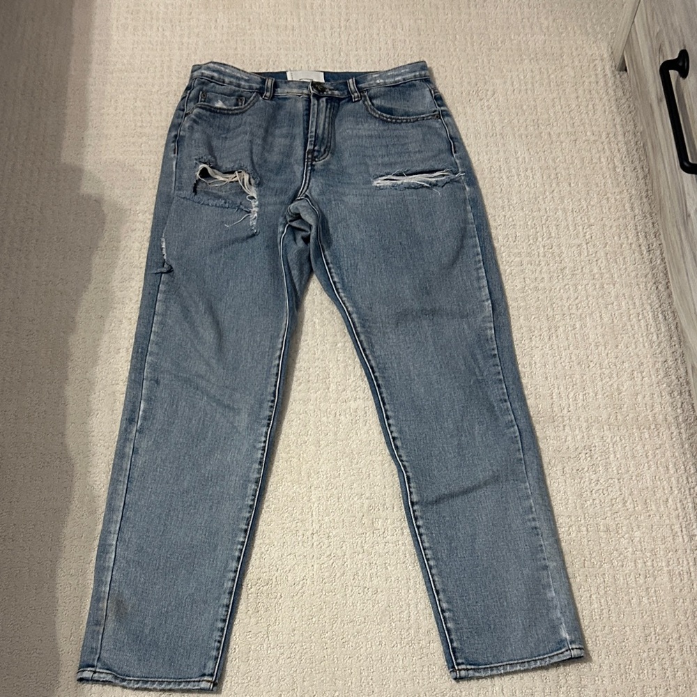 One Teaspoon High waist balloon Jean in Berlin Blue